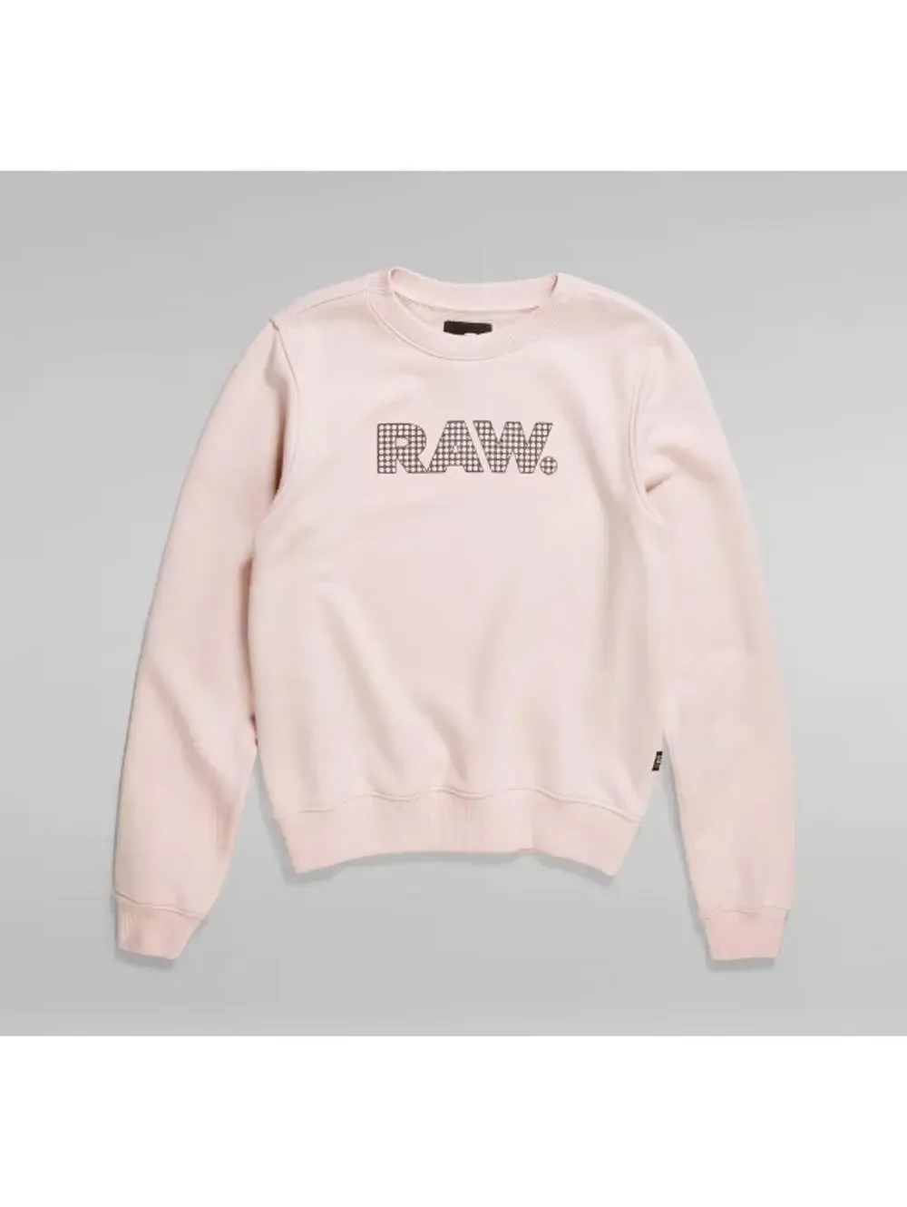 NWT G-Star RAW Anglaise Graphic Crewneck Sweatshirt Womens Pink Small $110 MSRP - Picture 4 of 8